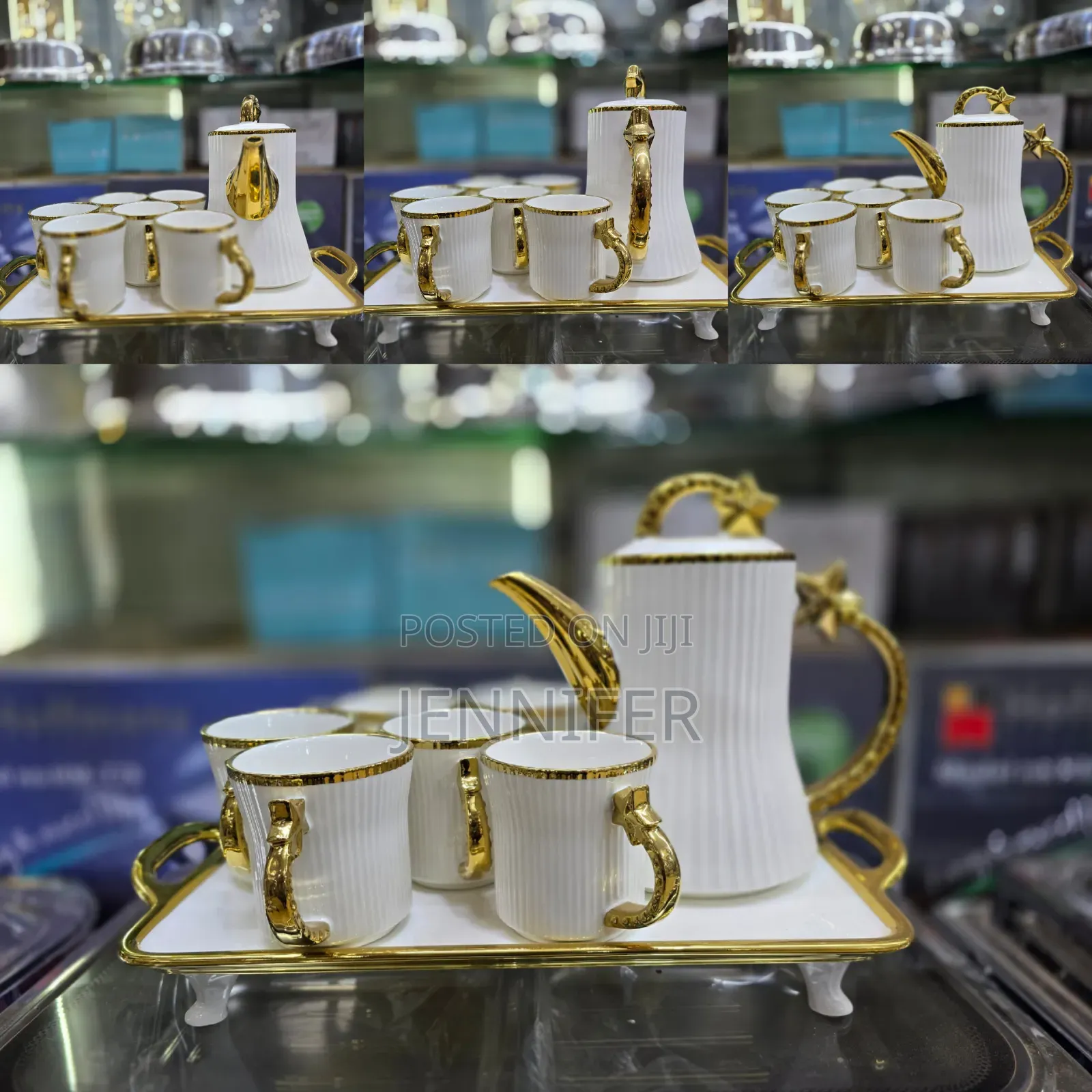 6pcs Star Design Tea Set