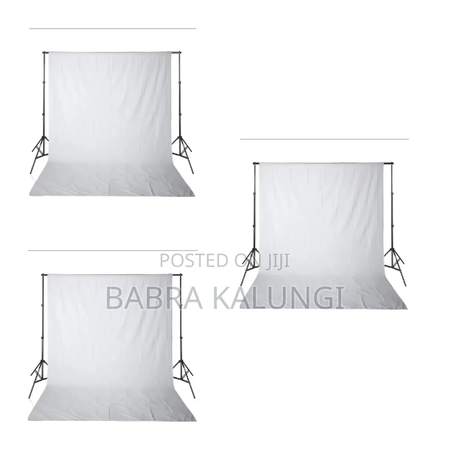 3m by 3m Backdrop Screen Photography With a Stand