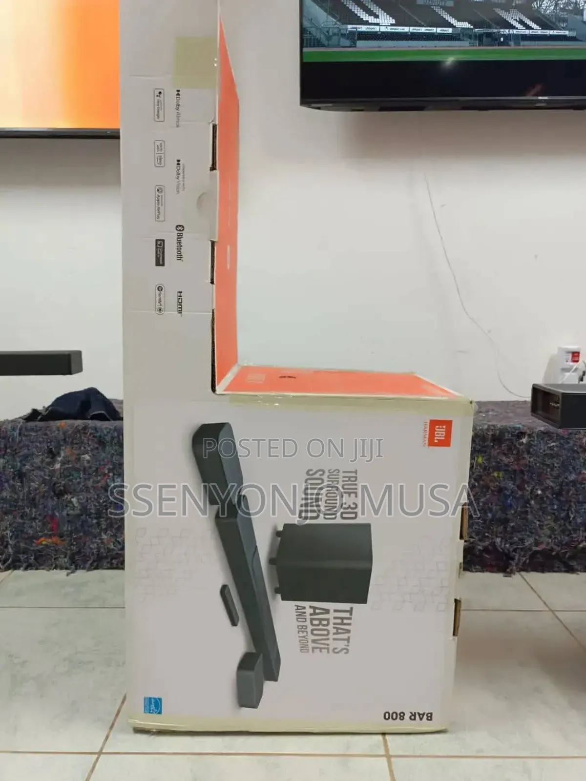 Jbl Bar 800-720w Surround Sound Bar With Wireless Subwoofer