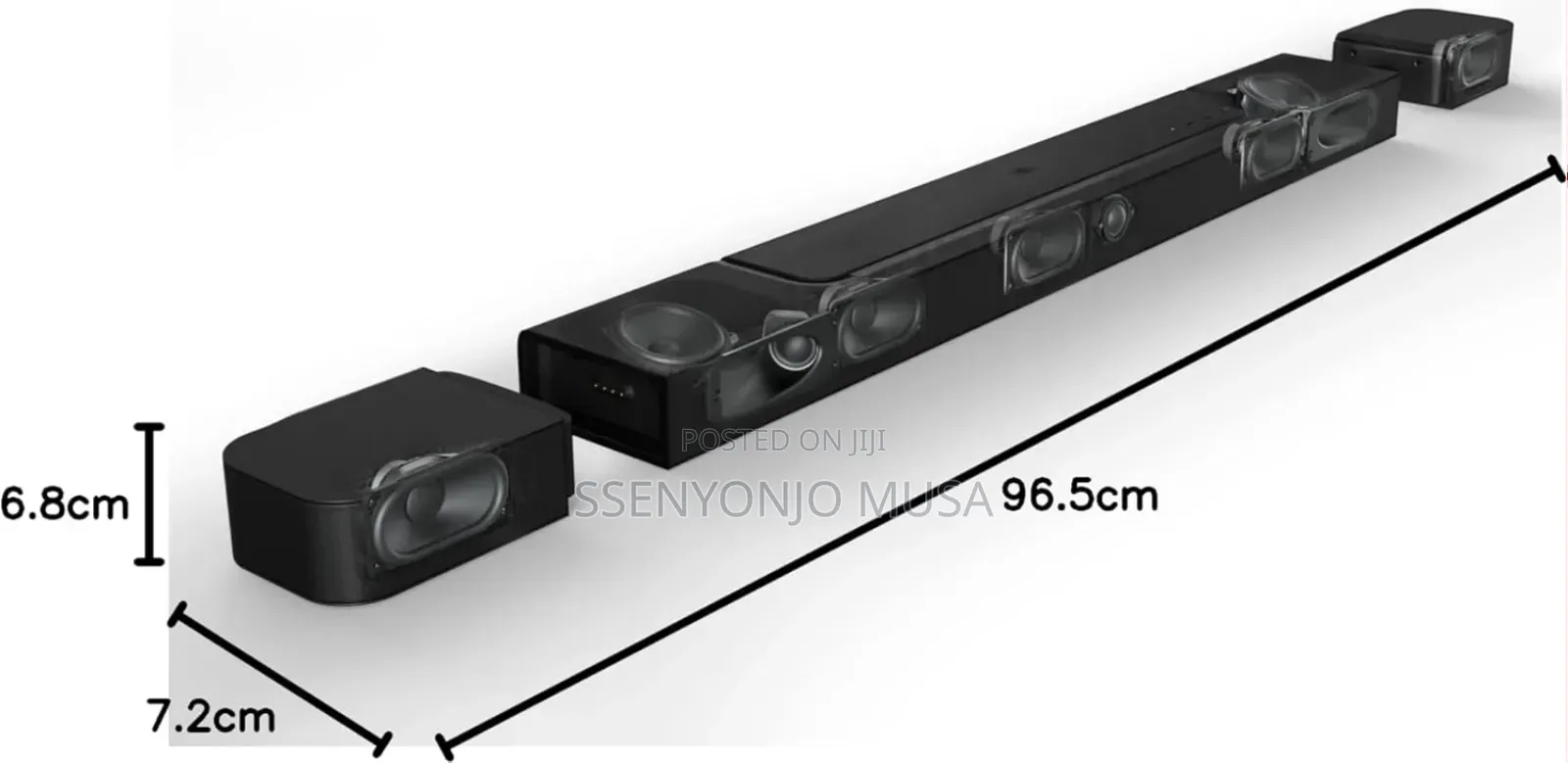 Jbl Bar 800-720w Surround Sound Bar With Wireless Subwoofer