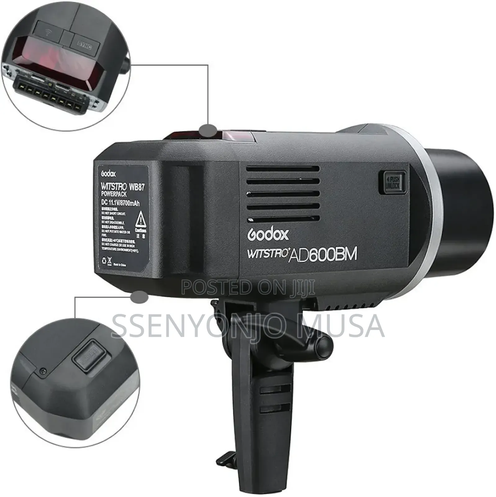 Godox Ad600bm Witstro - All-in-One Outdoor Manual Flash