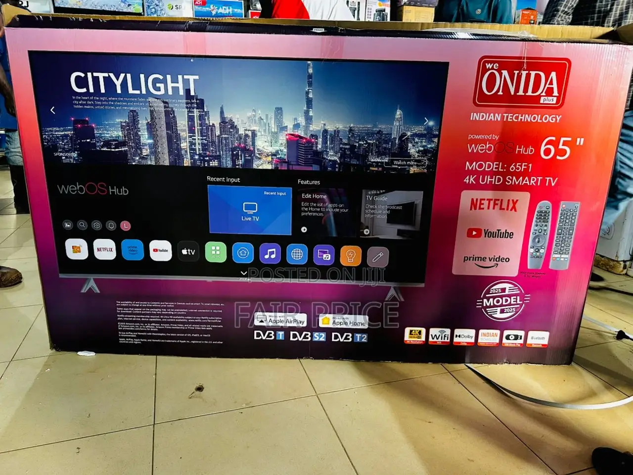 Onida B65inch Uhd Smart Tv