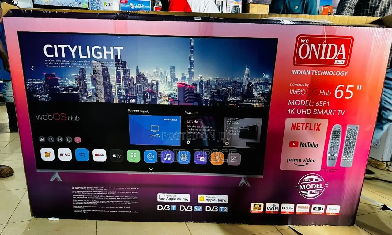 Onida B65inch Uhd Smart Tv