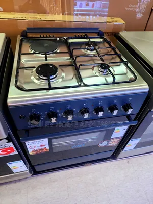 Pixels 60cm by 60cm Stainless Steel Gas Cooker(3+1)