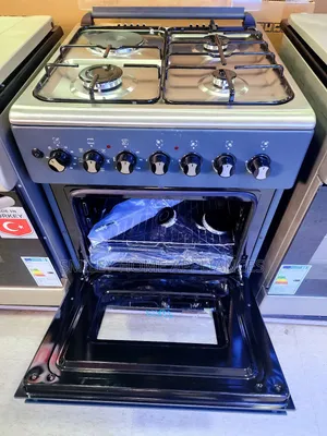 Pixels 60cm by 60cm Stainless Steel Gas Cooker(3+1)