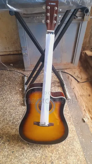 6 String Acoustic Powered Guitar