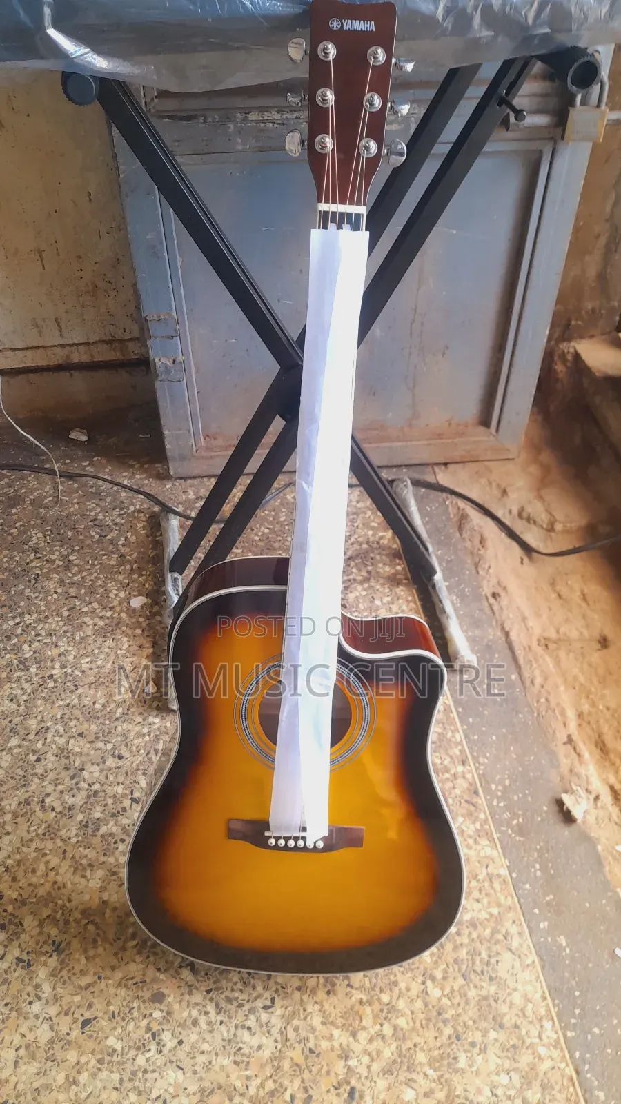 6 String Acoustic Powered Guitar