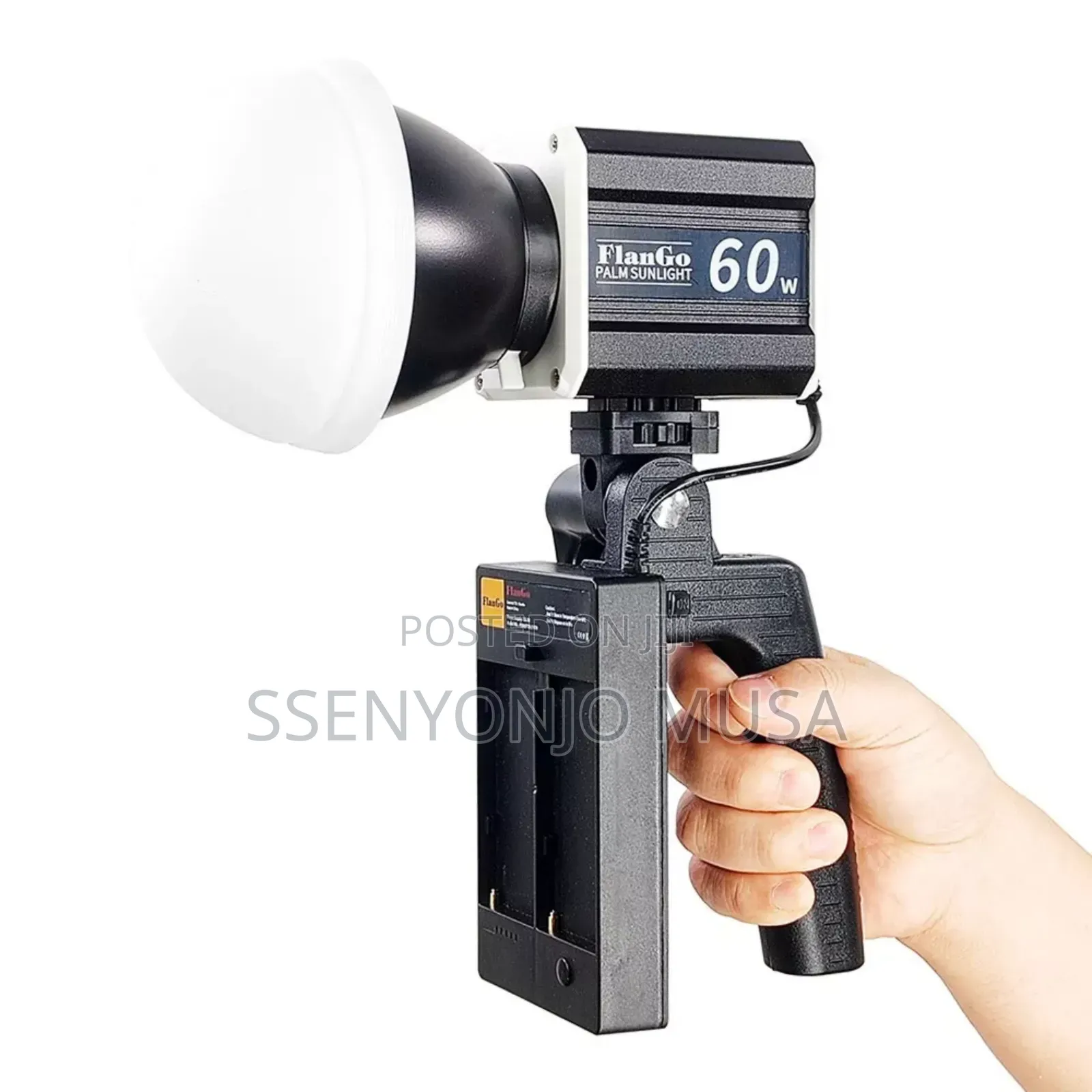 60w Led Video Light - Bi-Color, Portable, and Fan-Cooled
