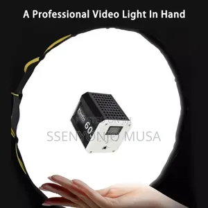 60w Led Video Light - Bi-Color, Portable, and Fan-Cooled