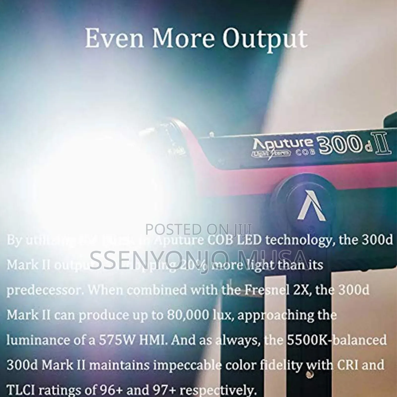 Aputure 300d Ii - 350w Daylight Led Video Light