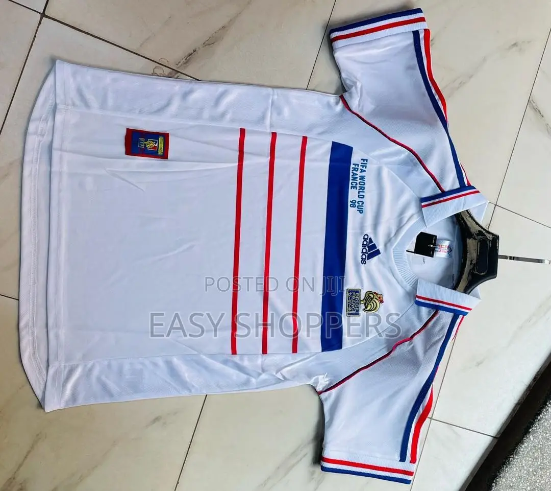 France 1998 World Cup Away Shirt Jersey Adidas
