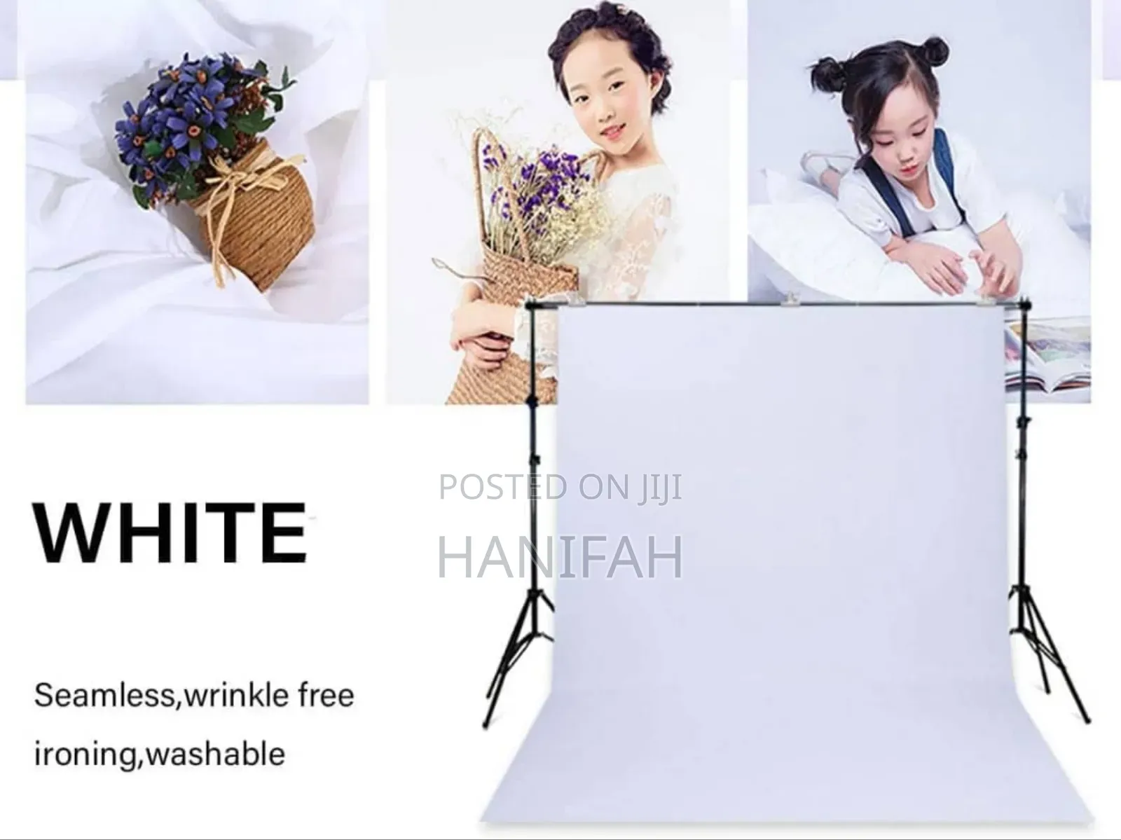 3m by 3m White Screen