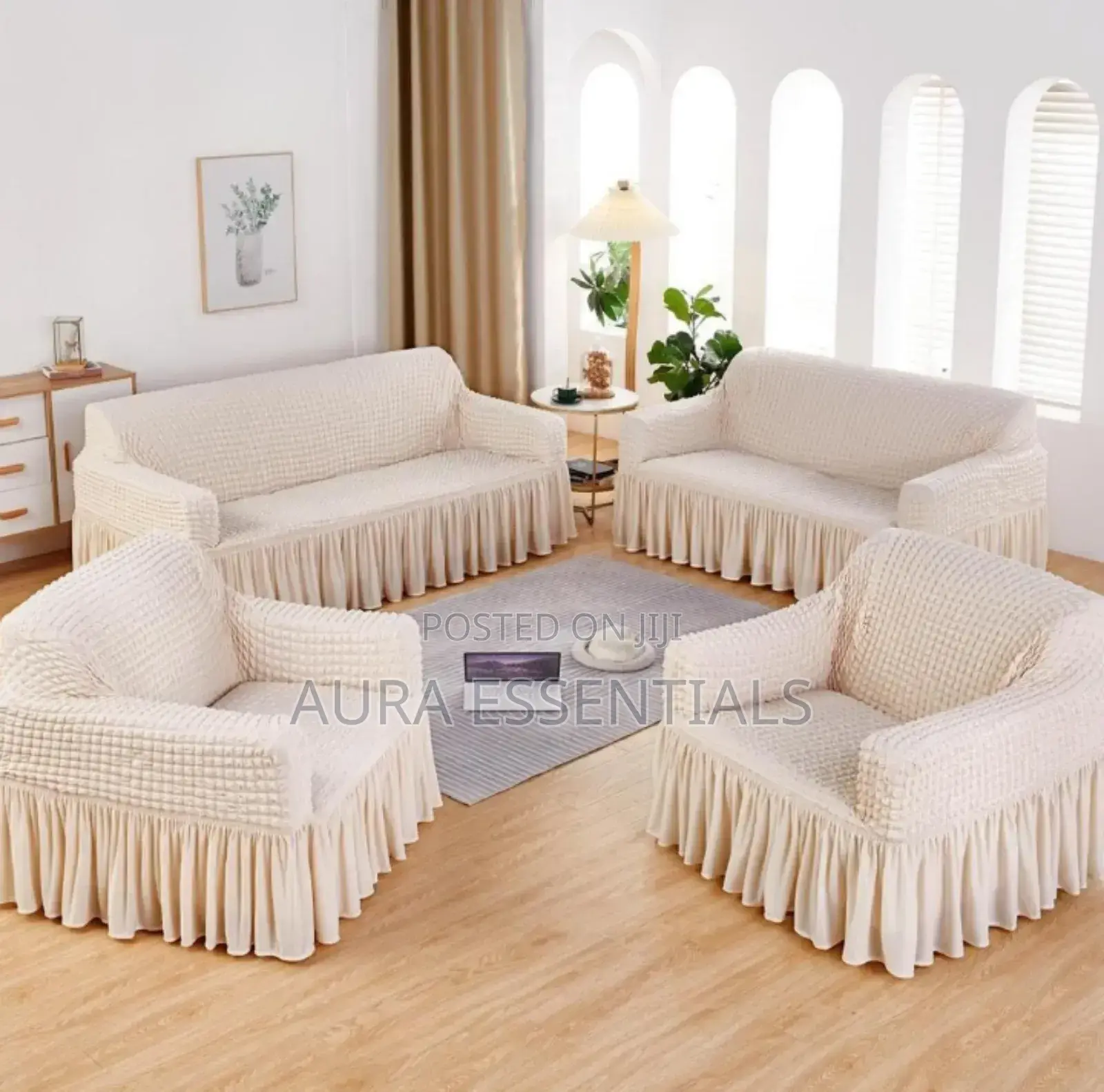 Unique 3:2:1:1 Sofa Covers Set