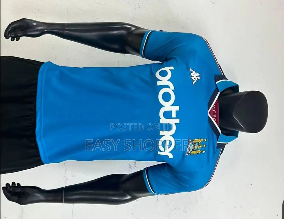 Manchester City 1997/1999 Home Football Kappa Brother Jersey