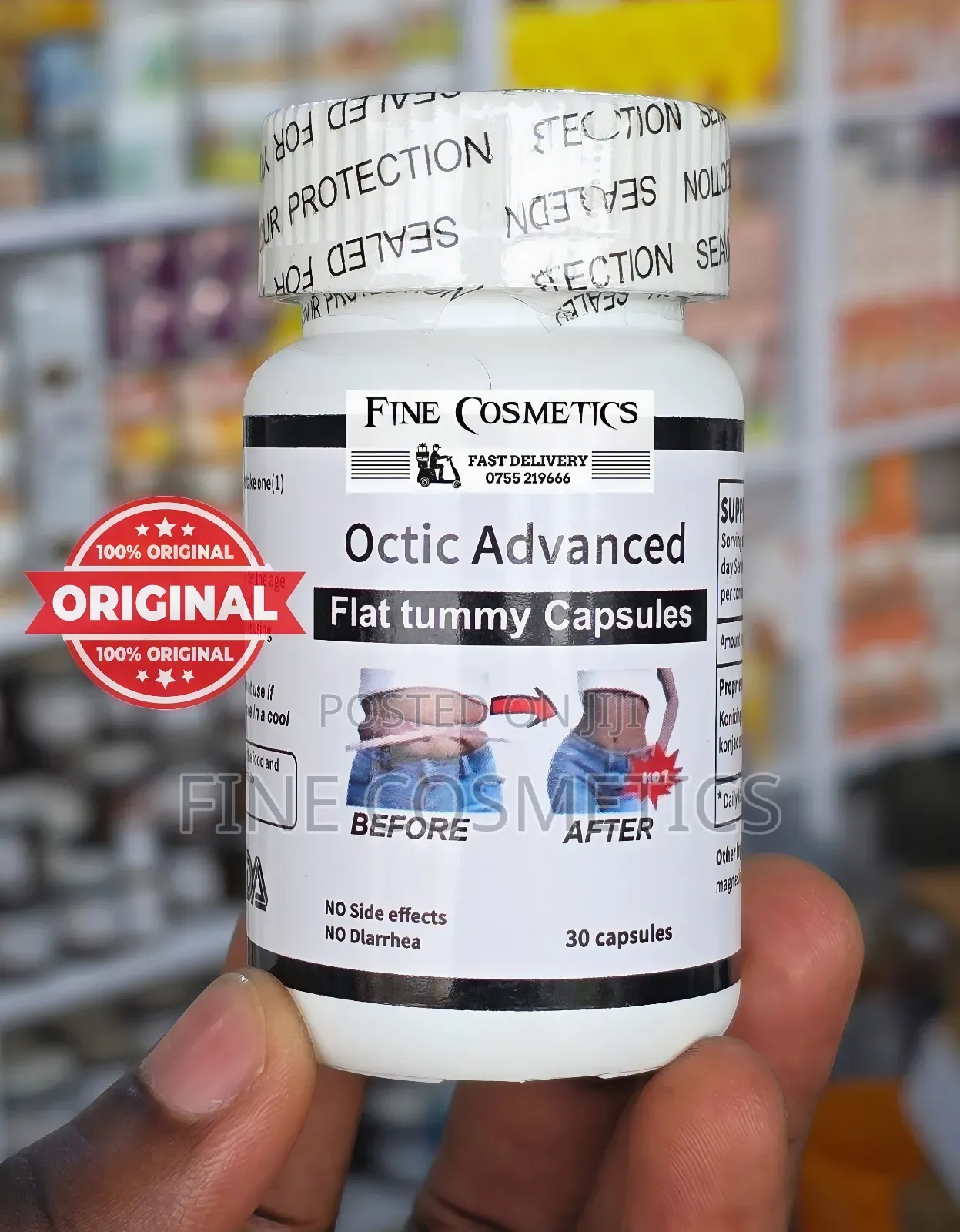 Wholesale Octic Advanced Flat Tumy Upper Body Slimming Pills