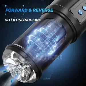 5 in 1 Sucking Telescopic Rotating Vagina Pussy Masturbator