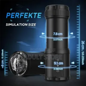 5 in 1 Sucking Telescopic Rotating Vagina Pussy Masturbator
