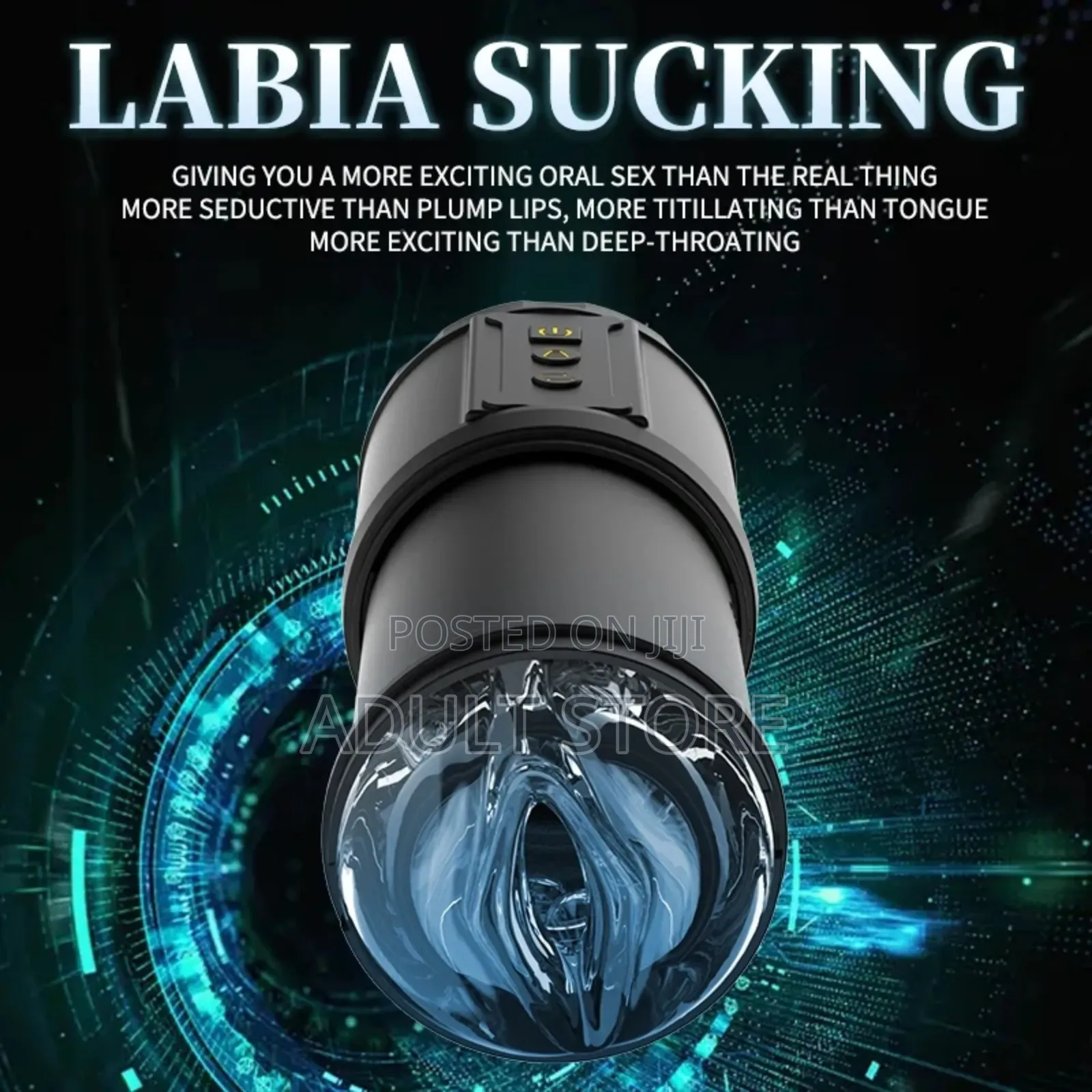 5 in 1 Sucking Telescopic Rotating Vagina Pussy Masturbator