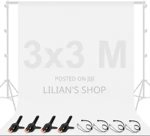 3m by 3m White Screen