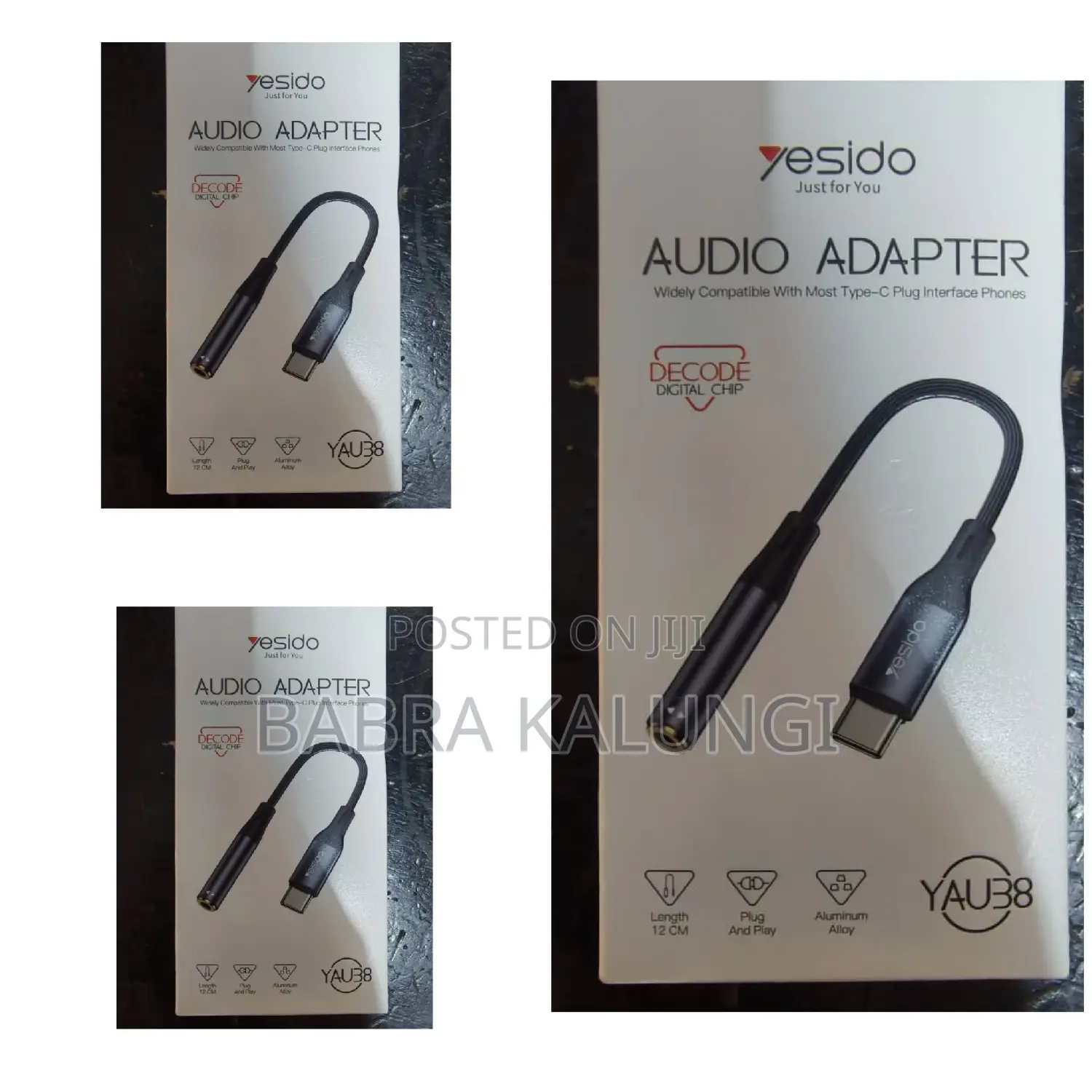 Audio Adapter Widely Compatible With Type C