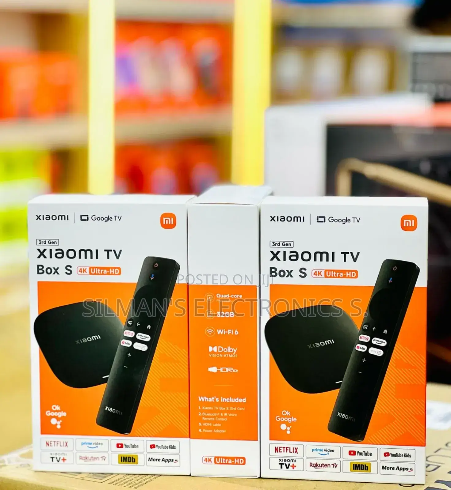 Xiaomi Tv Box S 3rd Generation Latest Model