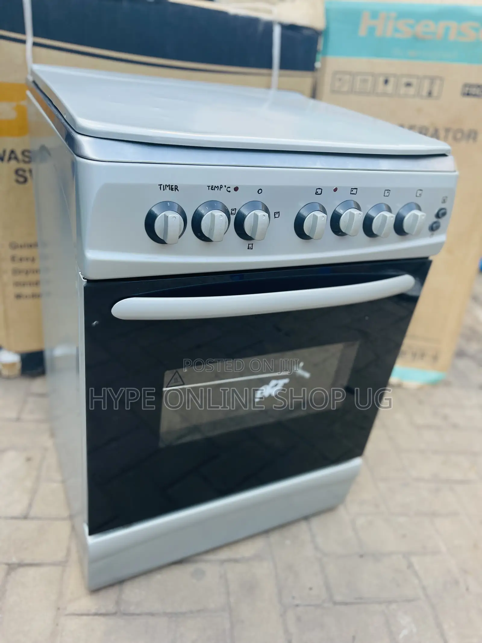 3+1 Gas and Electric Cooker 60by60 Supper Chef