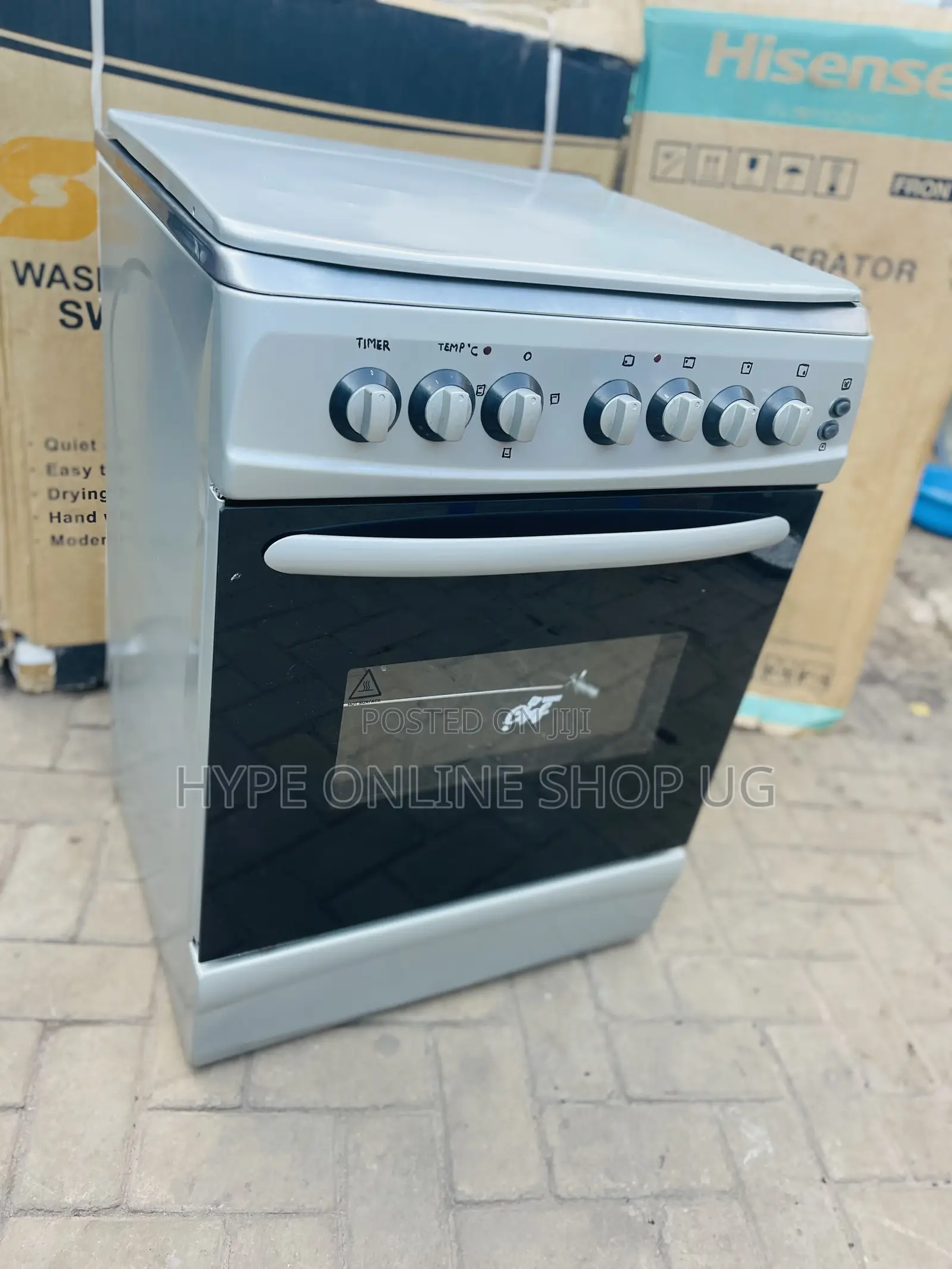 3+1 Gas and Electric Cooker 60by60 Supper Chef