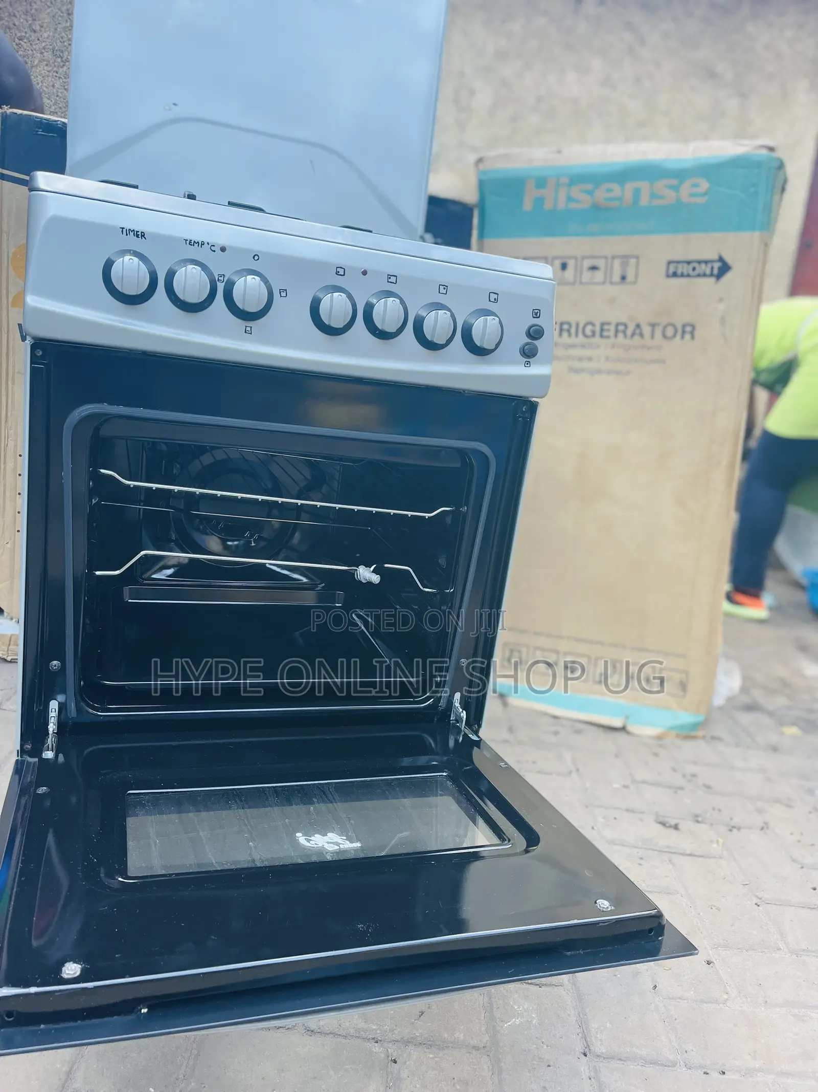 3+1 Gas and Electric Cooker 60by60 Supper Chef