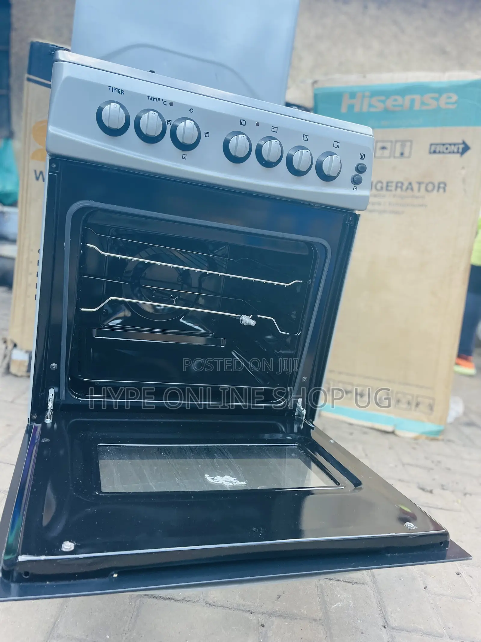 3+1 Gas and Electric Cooker 60by60 Supper Chef