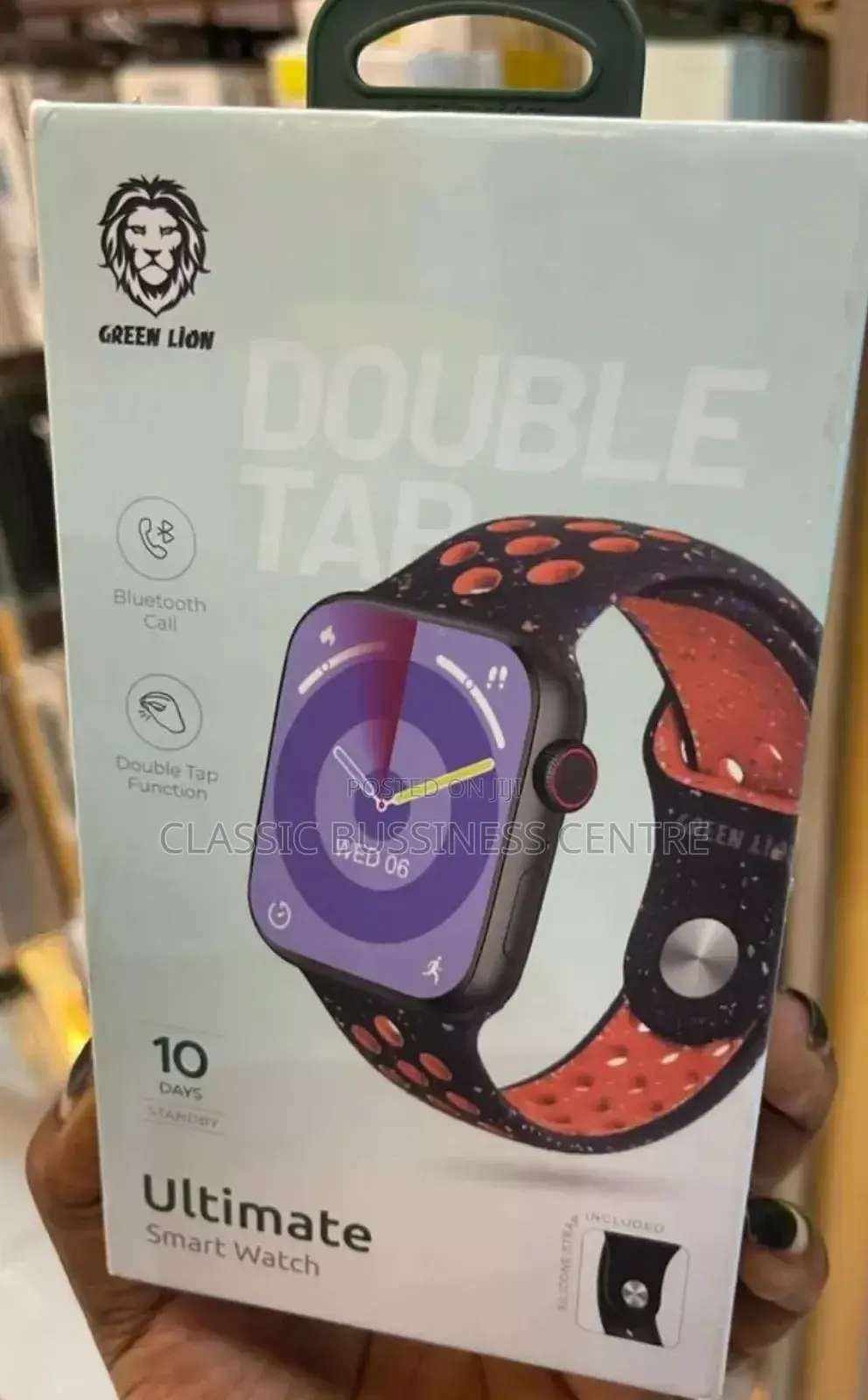 Ultimate Smart Watch Green Lion