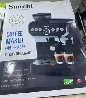 Saachi Coffee Espresso Machine 15 Bar