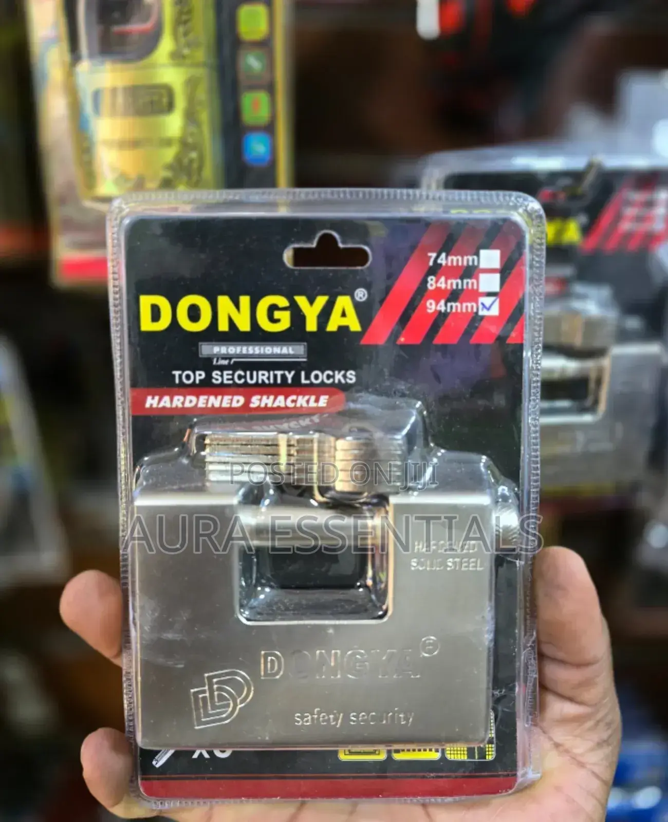 Dongya 94mm Original Heavy-Duty Stainless Steel Padlock