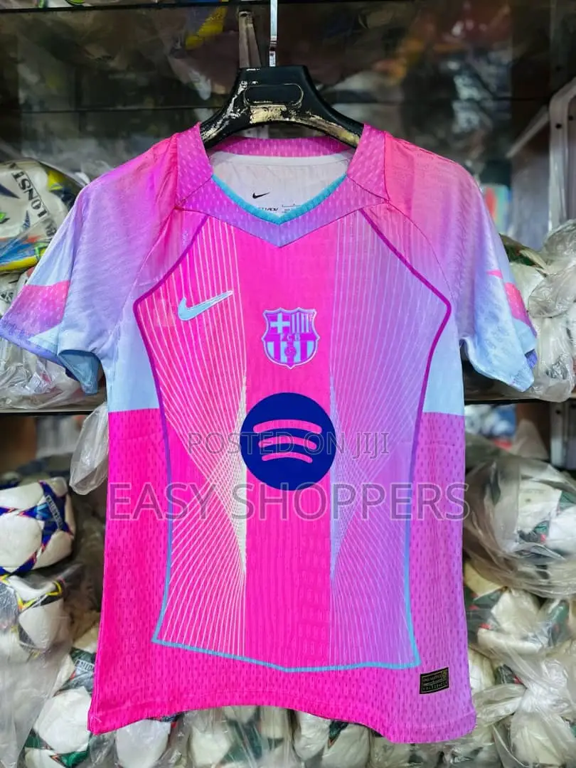 Barcelona Player Version Jersey Pink