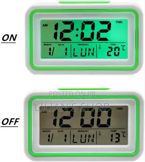 Spanish Talking Alarm Clock With Date