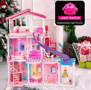 Large Kids Barbie Dream House Play Toy