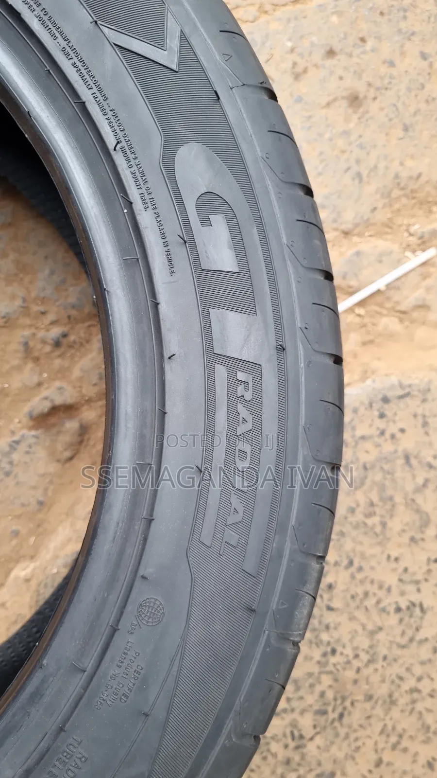 225/55r17 Gt Radial One Day Driven
