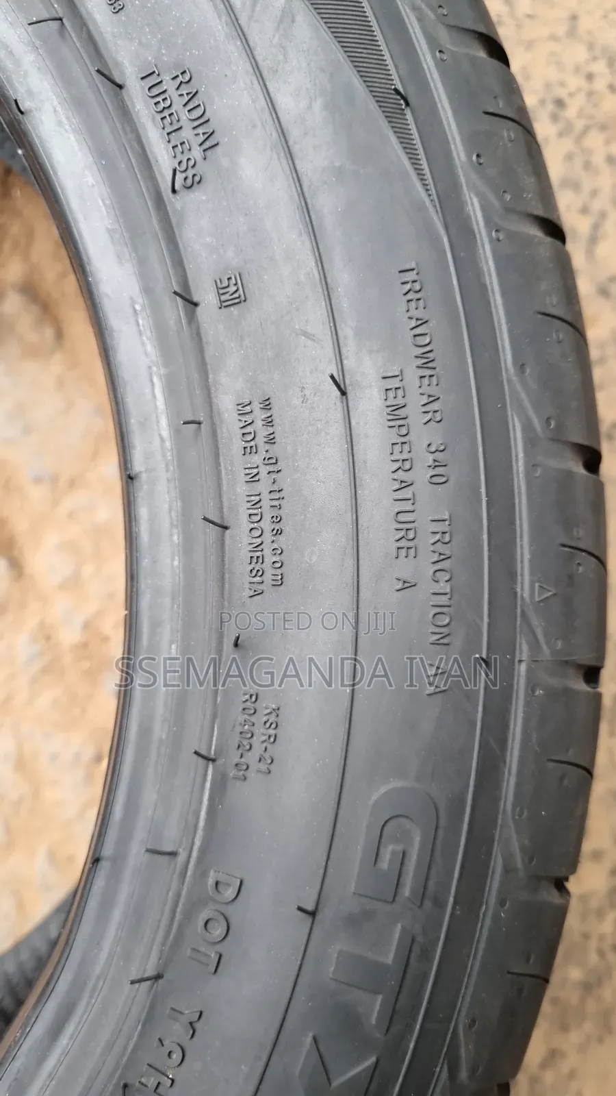 225/55r17 Gt Radial One Day Driven