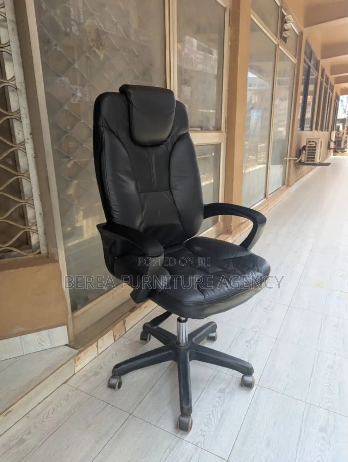 Orignal Leather High Back Office Seat