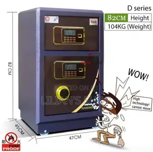 Large Fireproof Double Door Safe Security Safe