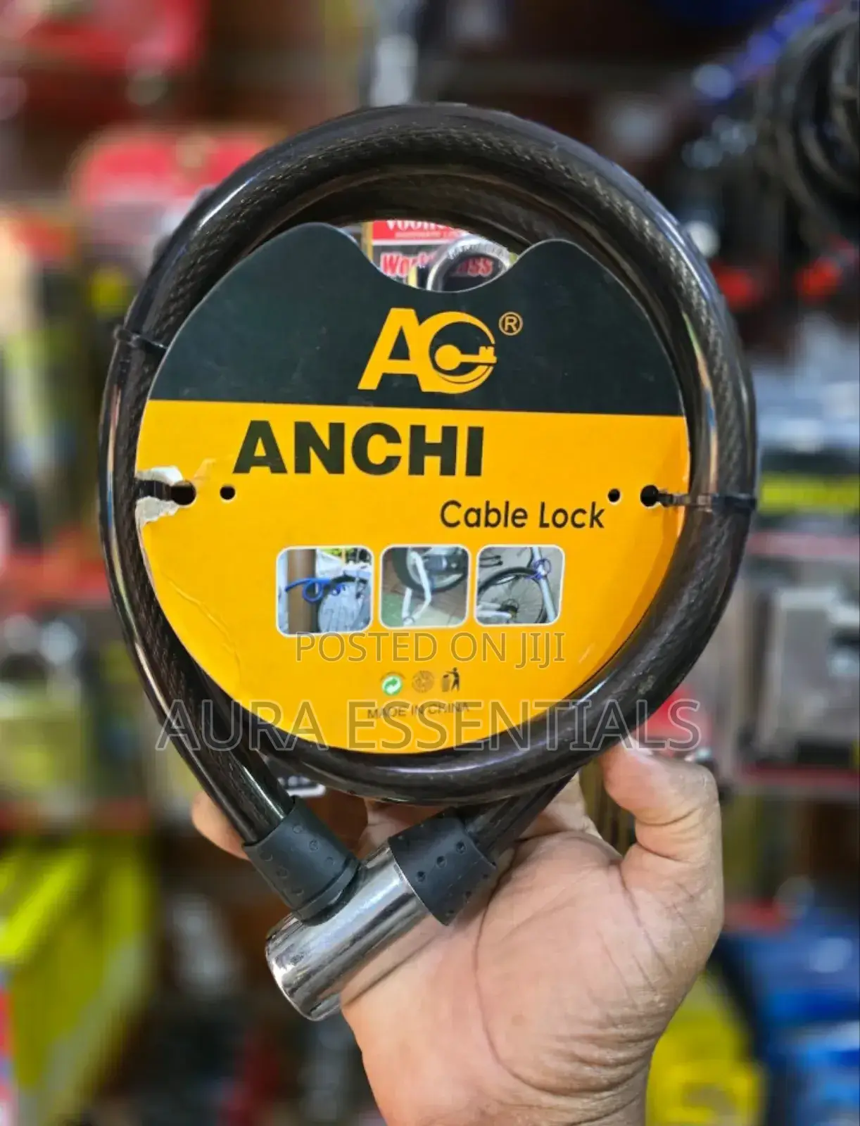 Anchi Heavy Duty Thick Cable Lock