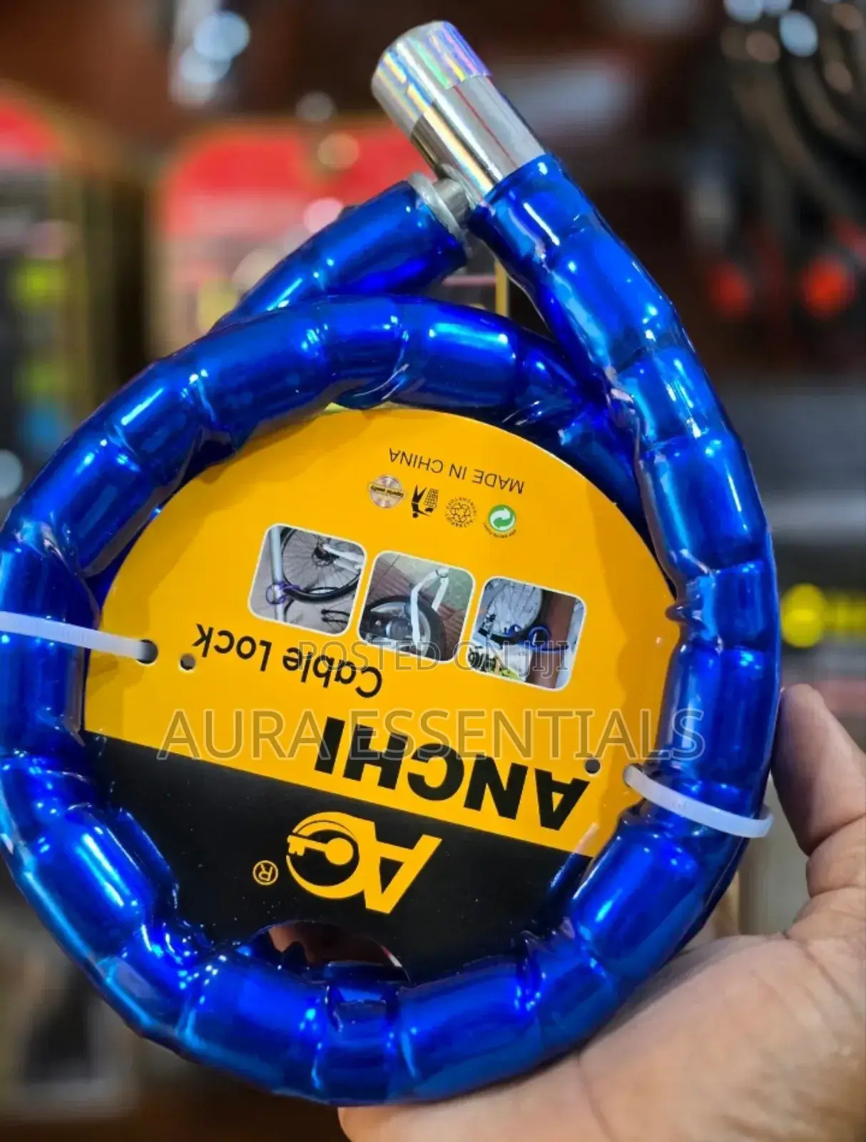 Anchi Motorcycle Chain Lock