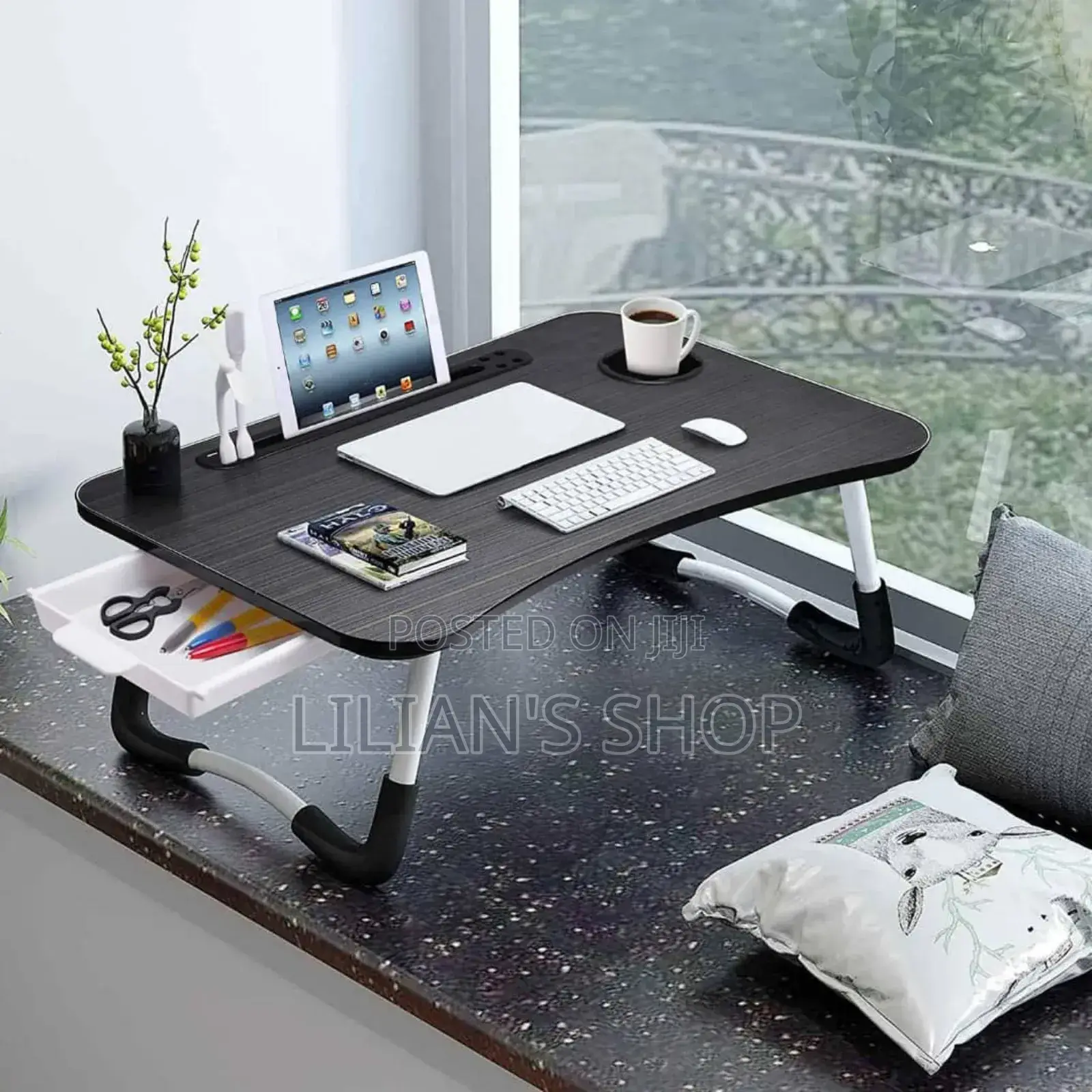 Computer Laptop Bedside Table