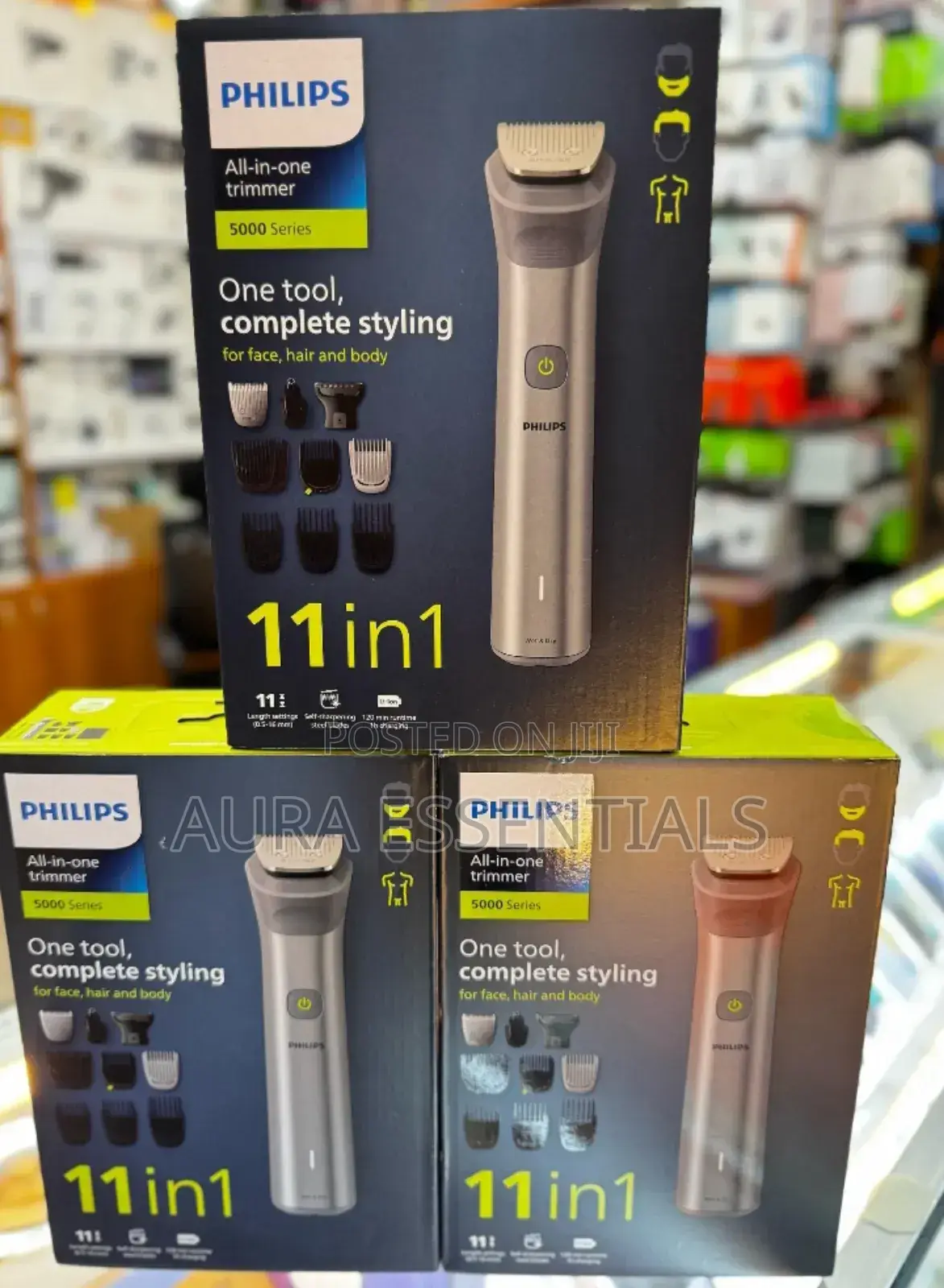 Philips 11-in-1 All-in-One Trimmer, Series 5000 Grooming Kit
