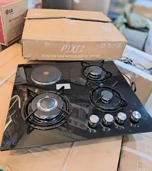 Pixel 3 Gas + 1 Electric Inbuilt Hobs \\ 60cm × 60cm