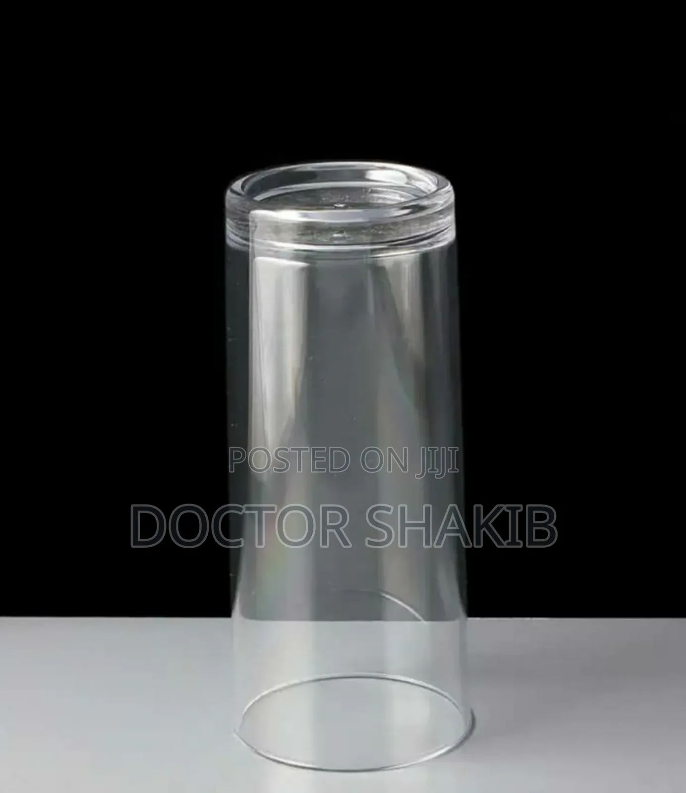 Strong Unbreakable Acrylic Hi Ball Glasses - 12pcs