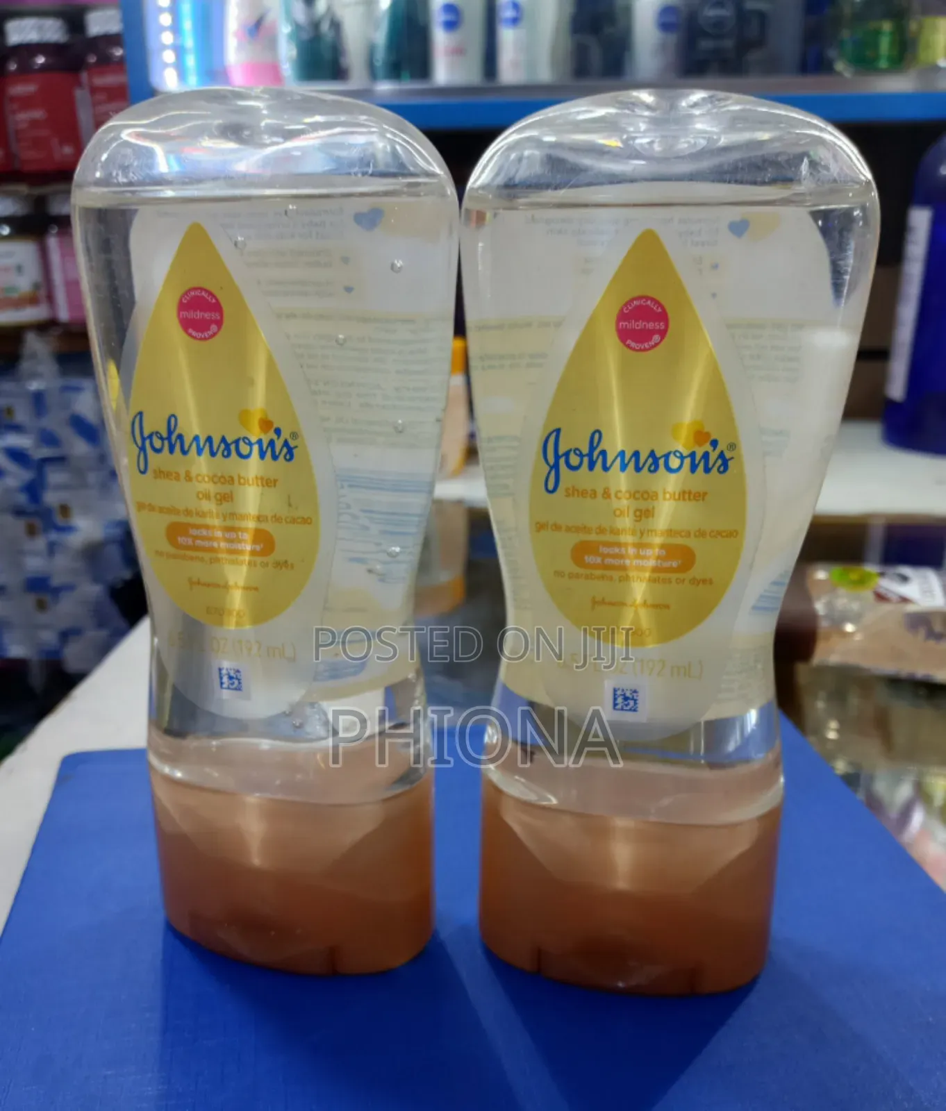 Johnson's Shea and Cocoa Butter Gel