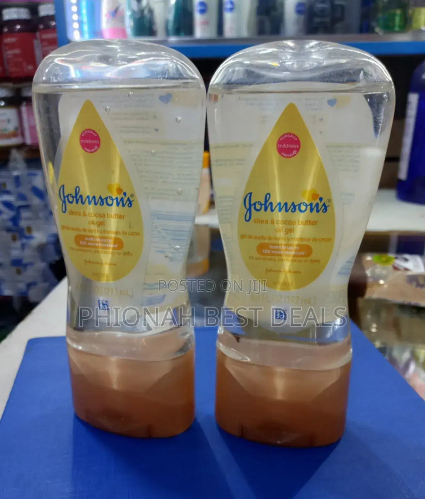 Johnson's Shea and Cocoa Butter Gel