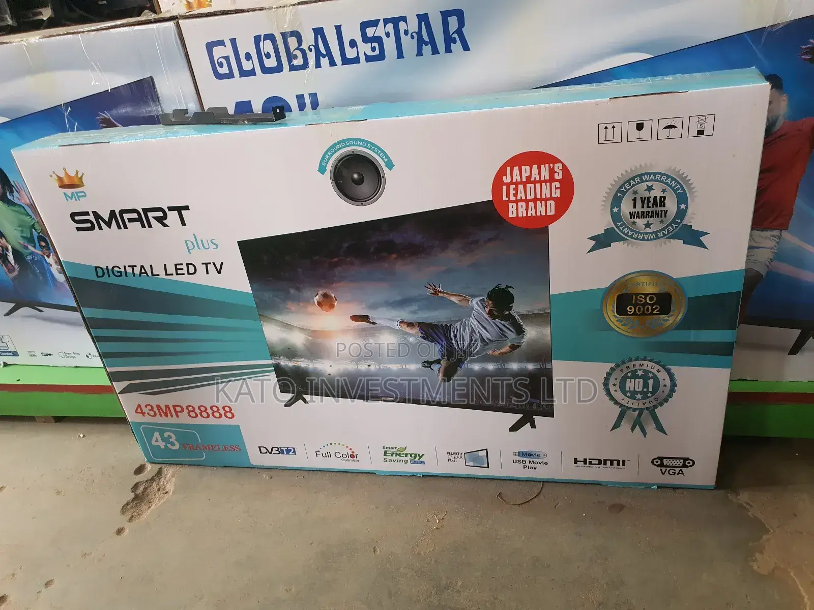 Smartplus Digital 43 Inches Tv 12months Warranty