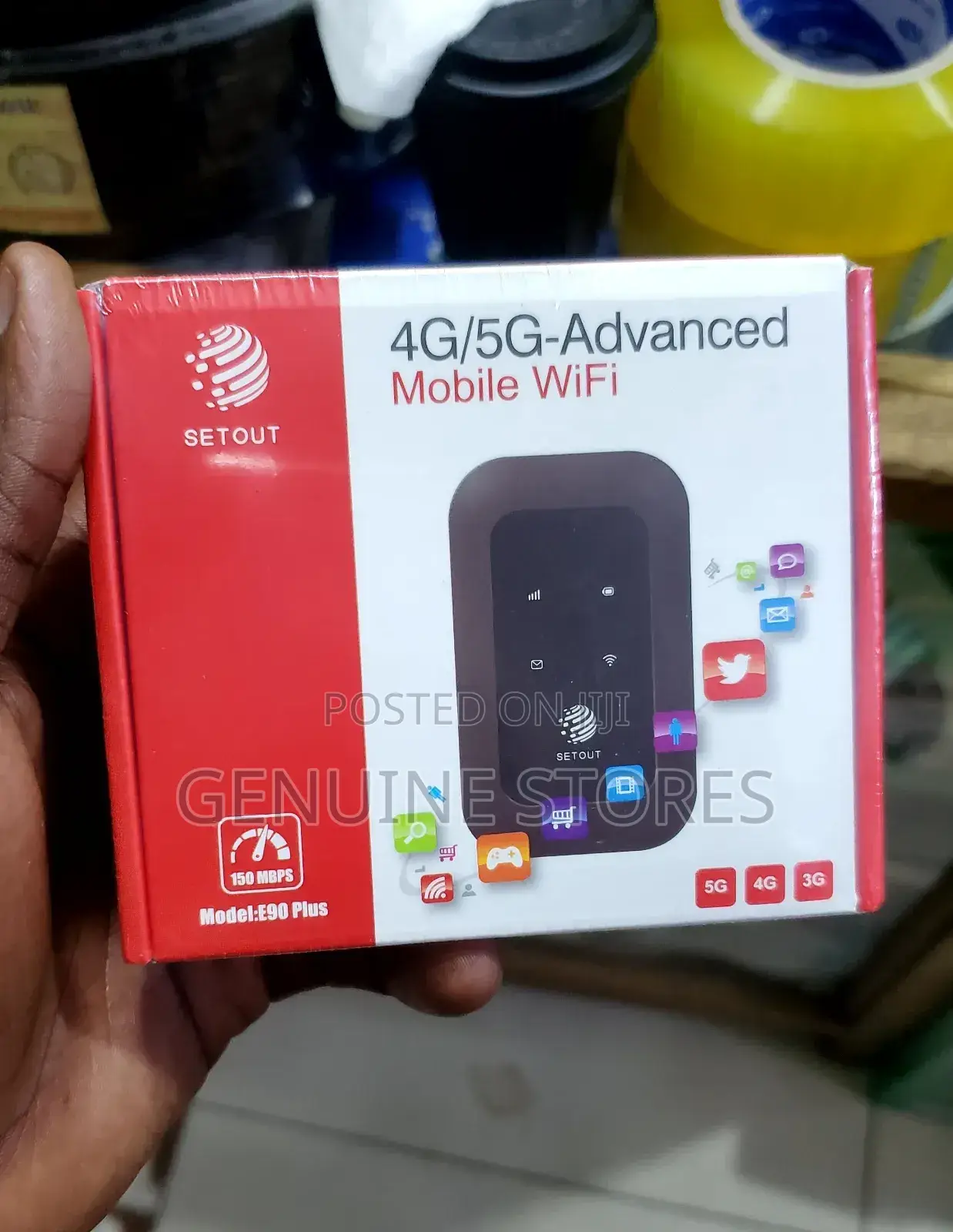 4g/5g Mobile Wifi/Mifi That It's Open for All Sim Cards.