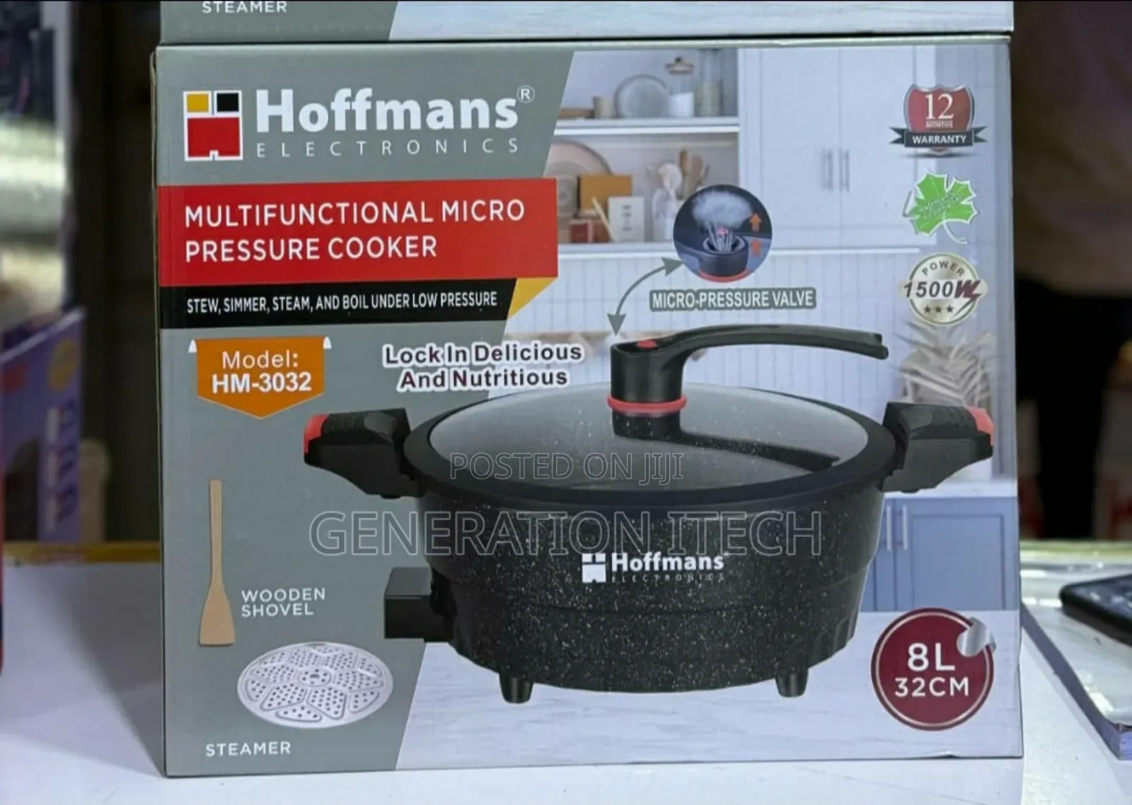 Hoffmans Multifunctional Micro Pressure Cooker- Hm-3032-